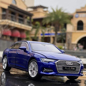 Planet Gates 1:32 AUDI A6 Alloy Car Model Diecasts & Toy Vehicles Metal Toy Car Model High Simulation Sound Light Collection Childrens Gift