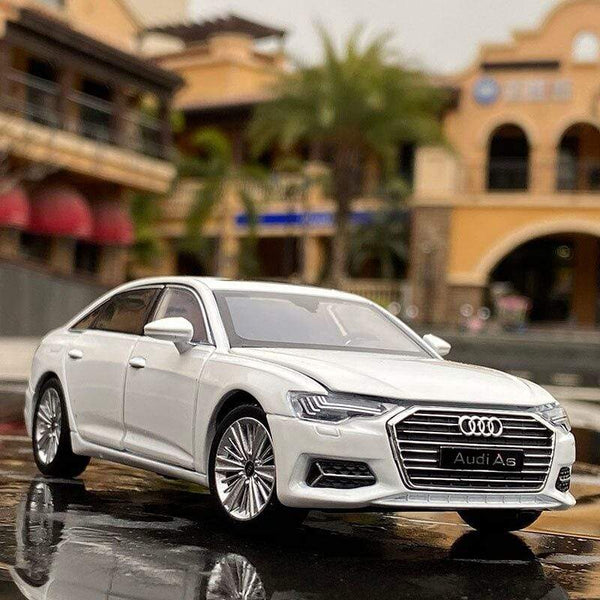 Planet Gates 1:32 AUDI A6 Alloy Car Model Diecasts & Toy Vehicles Metal Toy Car Model High Simulation Sound Light Collection Childrens Gift