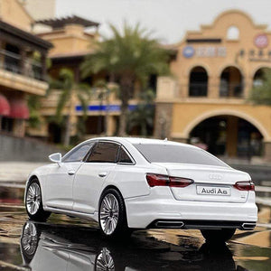 Planet Gates 1:32 AUDI A6 Alloy Car Model Diecasts & Toy Vehicles Metal Toy Car Model High Simulation Sound Light Collection Childrens Gift