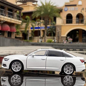 Planet Gates 1:32 AUDI A6 Alloy Car Model Diecasts & Toy Vehicles Metal Toy Car Model High Simulation Sound Light Collection Childrens Gift
