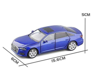 Planet Gates 1:32 AUDI A6 Alloy Car Model Diecasts & Toy Vehicles Metal Toy Car Model High Simulation Sound Light Collection Childrens Gift