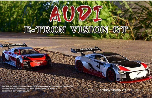 Planet Gates 1:32 Audi GT Le Mans Sports Racing Car Alloy Car Diecasts & Toy Vehicles Metal Toy Car Model High Simulation Collection Kids Toy