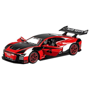 Planet Gates 1:32 Audi GT Le Mans Sports Racing Car Alloy Car Diecasts & Toy Vehicles Metal Toy Car Model High Simulation Collection Kids Toy