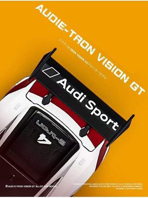 Planet Gates 1:32 Audi GT Le Mans Sports Racing Car Alloy Car Diecasts & Toy Vehicles Metal Toy Car Model High Simulation Collection Kids Toy
