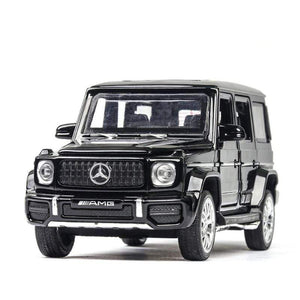 Planet Gates 1:32 Benzs G63 SUV Alloy Car Model Diecast Metal Off-road Vehicles Toy Car Model Simulation Sound Light Collection Kids Toy Gift