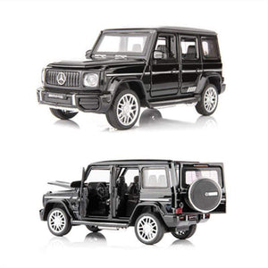 Planet Gates 1:32 Benzs G63 SUV Alloy Car Model Diecast Metal Off-road Vehicles Toy Car Model Simulation Sound Light Collection Kids Toy Gift