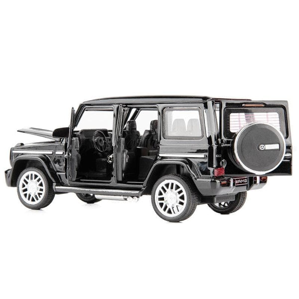 Planet Gates 1:32 Benzs G63 SUV Alloy Car Model Diecast Metal Off-road Vehicles Toy Car Model Simulation Sound Light Collection Kids Toy Gift