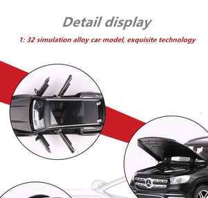 Planet Gates 1:32 Benzs GLS 580 SUV Alloy Car Model Diecasts & Toy Vehicles Metal Car Model Collection High Simulation Childrens Toy Gift