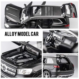 Planet Gates 1:32 Benzs GLS 580 SUV Alloy Car Model Diecasts & Toy Vehicles Metal Car Model Collection High Simulation Childrens Toy Gift