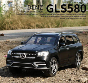 Planet Gates 1:32 Benzs GLS 580 SUV Alloy Car Model Diecasts & Toy Vehicles Metal Car Model Collection High Simulation Childrens Toy Gift