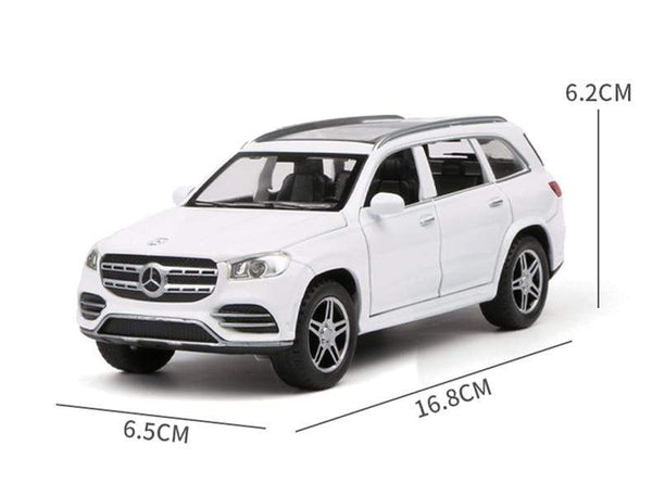 Planet Gates 1:32 Benzs GLS 580 SUV Alloy Car Model Diecasts & Toy Vehicles Metal Car Model Collection High Simulation Childrens Toy Gift