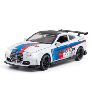 Planet Gates 1:32 BMW M4 IM GT3 Le Mans Racing Car Free Wheeling High Light Sport Racing Car Model Toy Diecast Alloy Car model gift