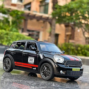 Planet Gates 1:32 BMW Mini Countryman Diecast Alloy Metal Car Model MINI Cooper Simulation Toy Car Model Sound Light Collection Children Gift