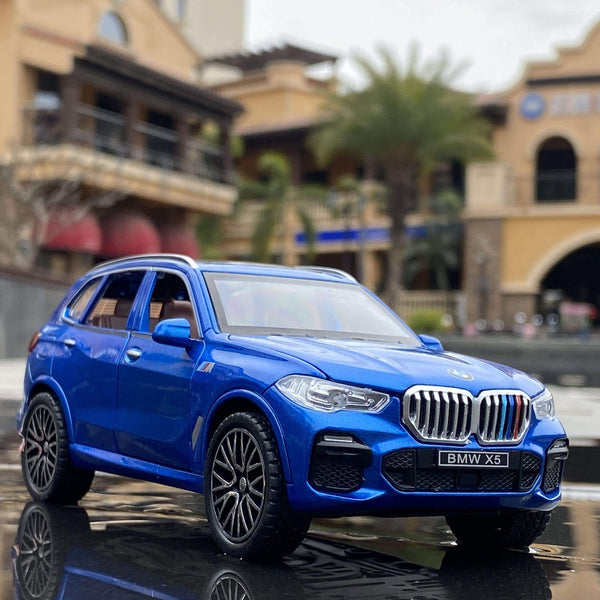 Planet Gates 1:32 BMW X5 SUV Alloy Car Model Diecasts & Toy Vehicles Metal Toy Car Model Simulation Sound and Light Collection Childrens Gift