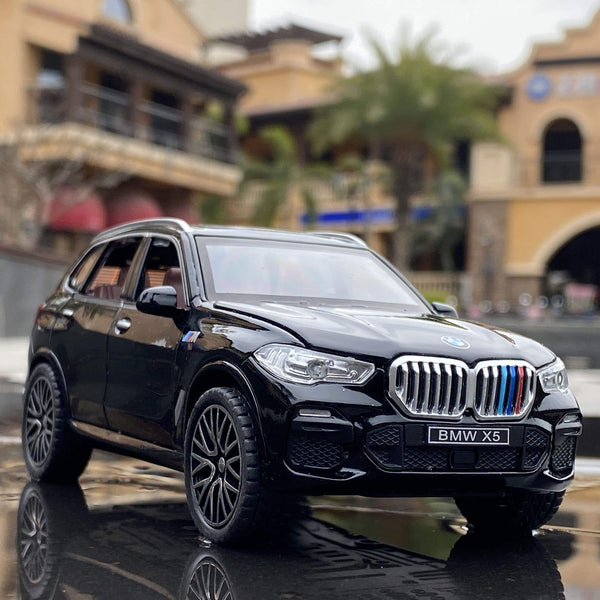 Planet Gates 1:32 BMW X5 SUV Alloy Car Model Diecasts & Toy Vehicles Metal Toy Car Model Simulation Sound and Light Collection Childrens Gift