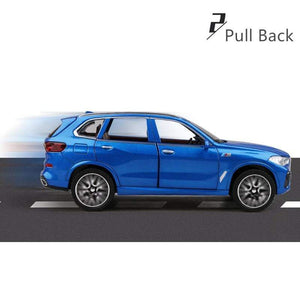Planet Gates 1:32 BMW X5 SUV Alloy Car Model Diecasts & Toy Vehicles Metal Toy Car Model Simulation Sound and Light Collection Childrens Gift