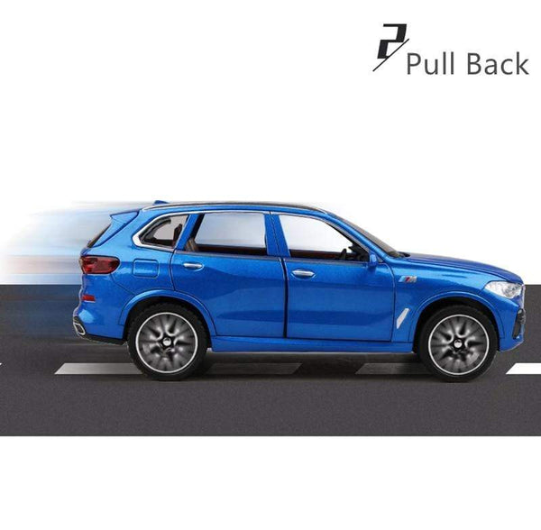 Planet Gates 1:32 BMW X5 SUV Alloy Car Model Diecasts & Toy Vehicles Metal Toy Car Model Simulation Sound and Light Collection Childrens Gift