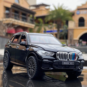 Planet Gates 1:32 BMW X5 SUV Alloy Car Model Diecasts & Toy Vehicles Metal Toy Car Model Simulation Sound and Light Collection Childrens Gift