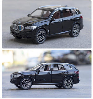Planet Gates 1:32 BMW X5 SUV Alloy Car Model Diecasts & Toy Vehicles Metal Toy Car Model Simulation Sound and Light Collection Childrens Gift