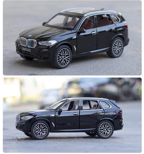 Planet Gates 1:32 BMW X5 SUV Alloy Car Model Diecasts & Toy Vehicles Metal Toy Car Model Simulation Sound and Light Collection Childrens Gift