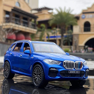 Planet Gates 1:32 BMW X5 SUV Alloy Car Model Diecasts & Toy Vehicles Metal Toy Car Model Simulation Sound and Light Collection Childrens Gift