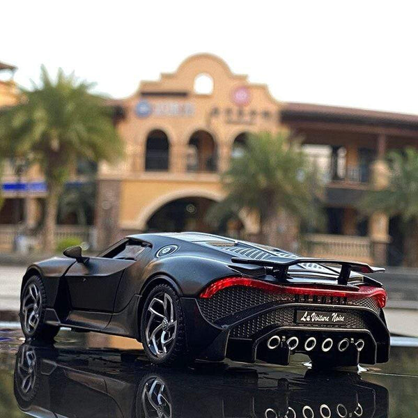 Planet Gates 1:32 Bugatti Lavoiturenoire Alloy Sports Car Model Diecasts & Toy Vehicles Metal Car Model Simulation Sound Light Childrens Gift