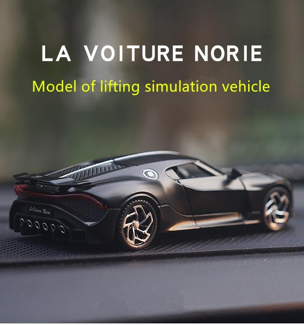 Planet Gates 1:32 Bugatti Lavoiturenoire Alloy Sports Car Model Diecasts & Toy Vehicles Metal Car Model Simulation Sound Light Childrens Gift