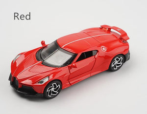 Planet Gates 1:32 Bugatti Lavoiturenoire Alloy Sports Car Model Diecasts & Toy Vehicles Metal Car Model Simulation Sound Light Childrens Gift