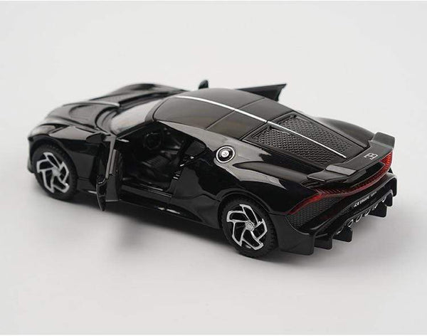 Planet Gates 1:32 Bugatti Lavoiturenoire Alloy Sports Car Model Diecasts & Toy Vehicles Metal Car Model Simulation Sound Light Kids Toy Gift