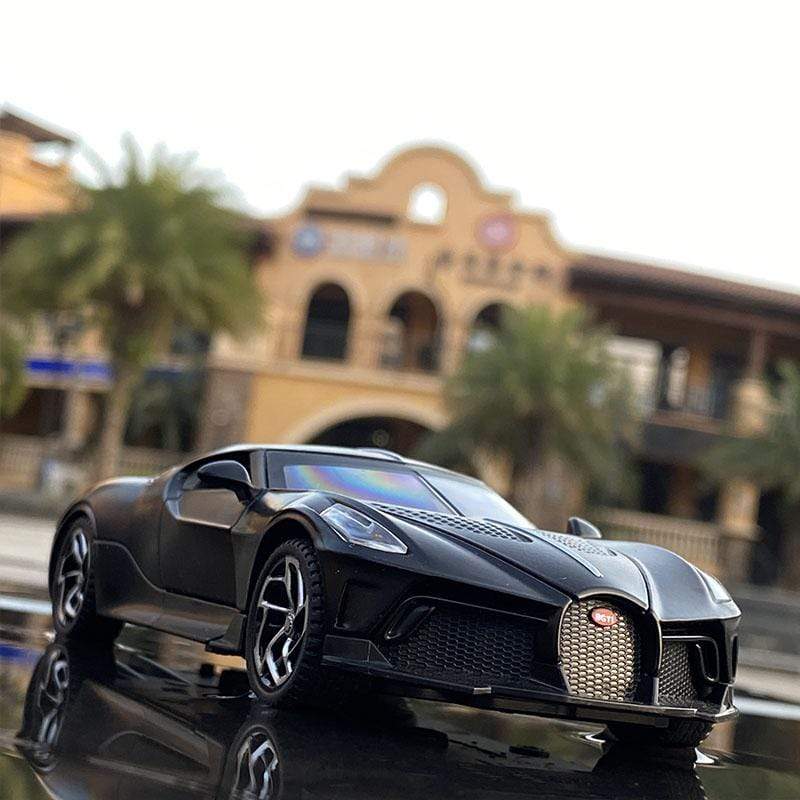 Planet Gates 1:32 Bugatti Lavoiturenoire Alloy Sports Car Model Diecasts & Toy Vehicles Metal Car Model Simulation Sound Light Kids Toy Gift