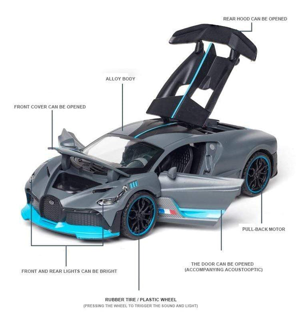 Planet Gates 1:32 Bugatti Veyron divo Alloy Car Model Diecasts & Toy Vehicles Toy Cars Kid Toys For Children Gifts Boy Toy