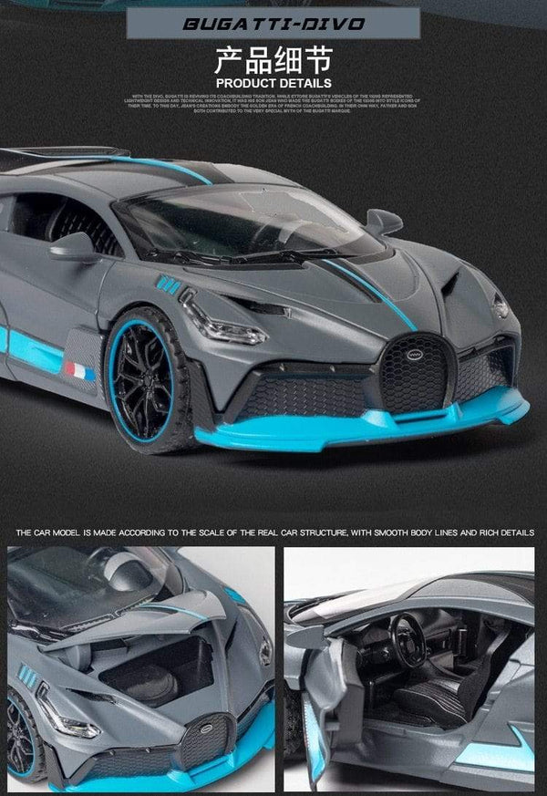 Planet Gates 1:32 Bugatti Veyron divo Alloy Car Model Diecasts & Toy Vehicles Toy Cars Kid Toys For Children Gifts Boy Toy