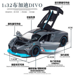 Planet Gates 1:32 Bugatti Veyron divo Alloy Car Model Diecasts & Toy Vehicles Toy Cars Kid Toys For Children Gifts Boy Toy