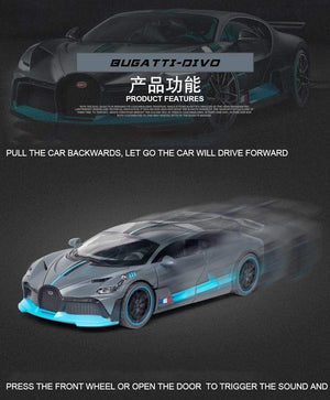 Planet Gates 1:32 Bugatti Veyron divo Alloy Car Model Diecasts & Toy Vehicles Toy Cars Kid Toys For Children Gifts Boy Toy