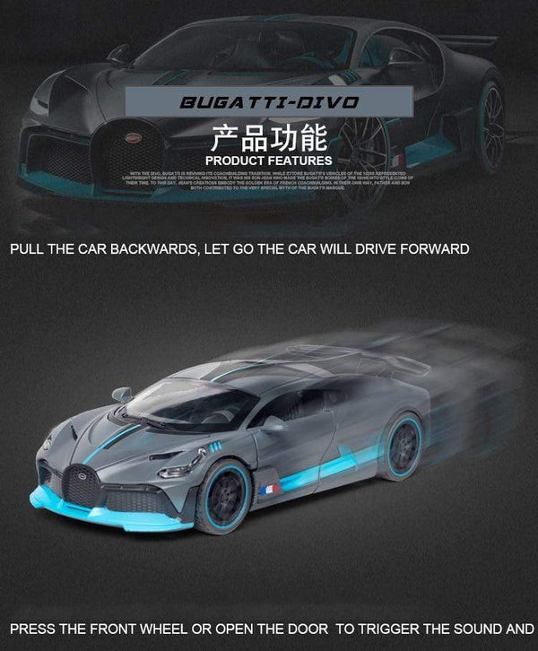 Planet Gates 1:32 Bugatti Veyron divo Alloy Car Model Diecasts & Toy Vehicles Toy Cars Kid Toys For Children Gifts Boy Toy