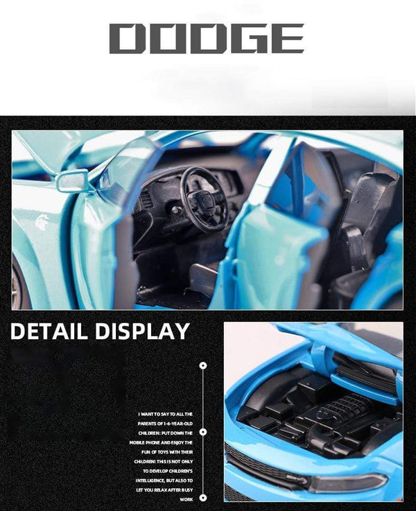 Planet Gates 1:32 Dodge Charger SRT Hellcat Simulation car of Model Alloy Toy car muscle vehicle children Classic Metal Cars birthday gifts