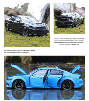 Planet Gates 1:32 Dodge Charger SRT Hellcat Simulation car of Model Alloy Toy car muscle vehicle children Classic Metal Cars birthday gifts