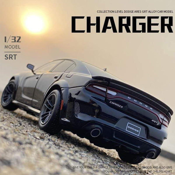 Planet Gates 1:32 Dodge Charger SRT Hellcat Simulation car of Model Alloy Toy car muscle vehicle children Classic Metal Cars birthday gifts