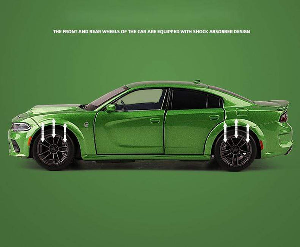 Planet Gates 1:32 Dodge Charger SRT Hellcat Simulation car of Model Alloy Toy car muscle vehicle children Classic Metal Cars birthday gifts