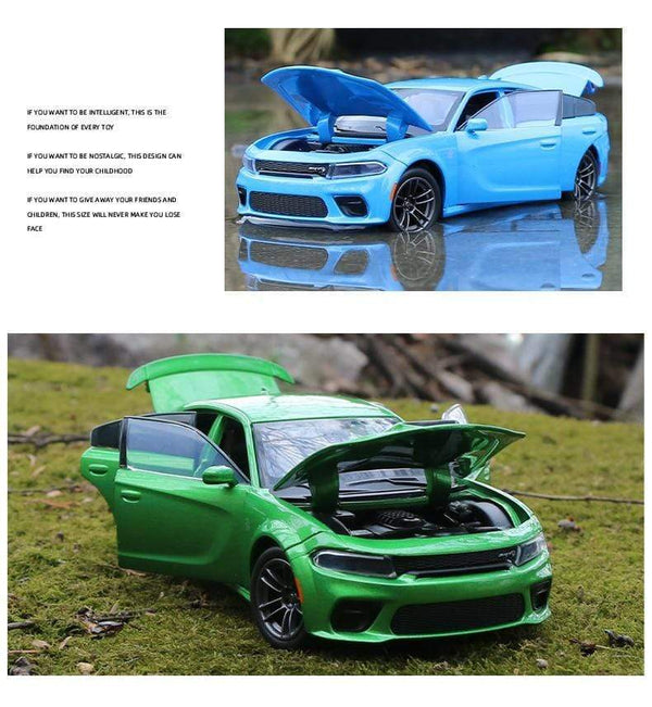 Planet Gates 1:32 Dodge Charger SRT Hellcat Simulation car of Model Alloy Toy car muscle vehicle children Classic Metal Cars birthday gifts