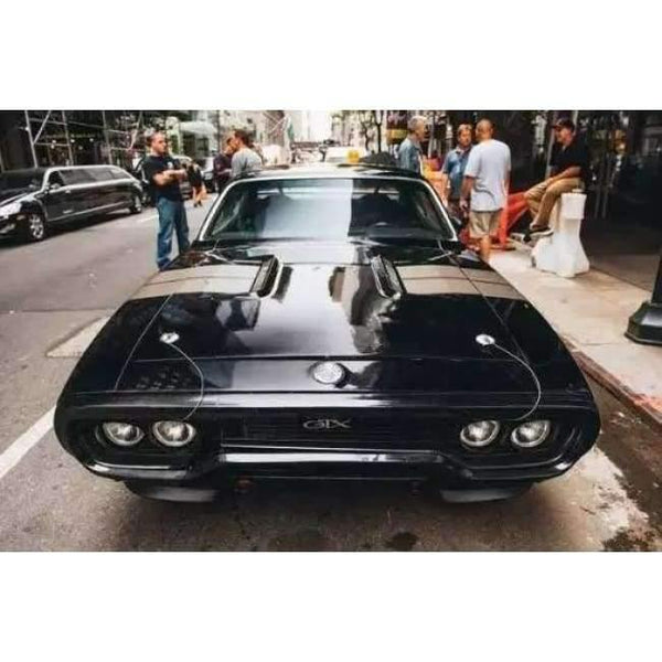 Planet Gates 1:32 Fast and Furious F8 DOM'S 1972 Plymouth GTX Car Model Metal Alloy Diecasts & Toy Vehicles Car Toy Car Toys for Children