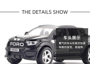 Planet Gates 1:32 Ford Raptor F350 Pickup Alloy Car Carry tires Off-Road Vehicle Toy Diecasts & Toy Vehicles Car Model Kids Toy Gifts