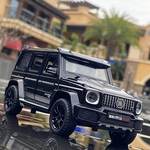 Planet Gates 1/32 G700 G65 SUV Alloy Car Model Diecast Simulation Metal Toy Off-road Vehicles Car Model Sound Light Collection Childrens Gift