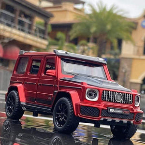 Planet Gates 1/32 G700 G65 SUV Alloy Car Model Diecast Simulation Metal Toy Off-road Vehicles Car Model Sound Light Collection Childrens Gift
