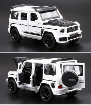 Planet Gates 1/32 G700 G65 SUV Alloy Car Model Diecast Simulation Metal Toy Off-road Vehicles Car Model Sound Light Collection Childrens Gift