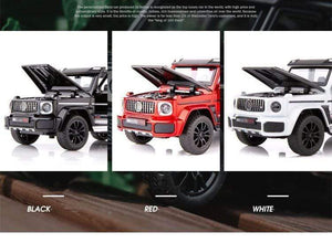 Planet Gates 1/32 G700 G65 SUV Alloy Car Model Diecast Simulation Metal Toy Off-road Vehicles Car Model Sound Light Collection Childrens Gift