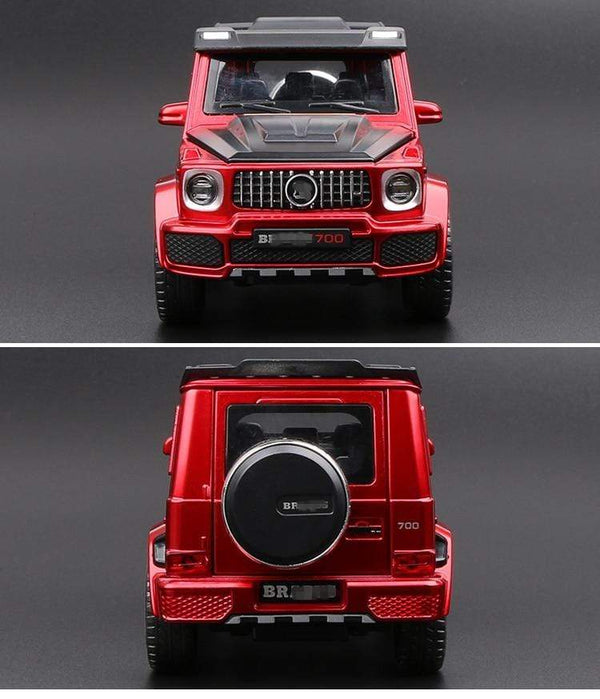 Planet Gates 1/32 G700 G65 SUV Alloy Car Model Diecast Simulation Metal Toy Off-road Vehicles Car Model Sound Light Collection Childrens Gift