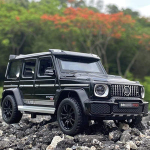 Planet Gates 1/32 G700 G65 SUV Alloy Car Model Diecast Simulation Metal Toy Off-road Vehicles Car Model Sound Light Collection Childrens Gift