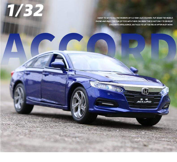 Planet Gates 1:32 Honda Accord Model Die-casting Model Sound And Light Car Children's Toy Collectible Boy Birthday Gift E147