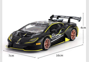 Planet Gates 1:32 HURACAN ST EVO Alloy Sports Car Model Diecast & Toy Vehicle Metal Toy Car Model Simulation Sound Light Collection Kids Gift